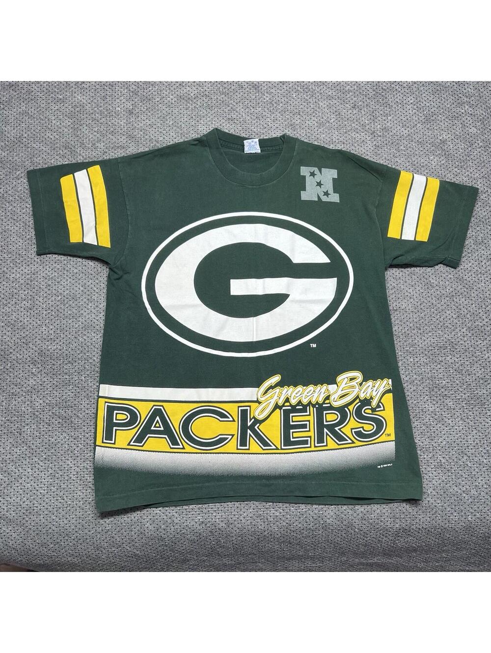 Vintage 1994 Salem Green Bay Packers Jersey Football T-Shirt Large RARE Men’s